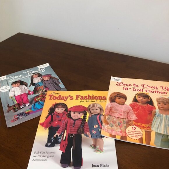 Sewing Books For 18-Inch Doll Clothes Bundle of 3 Pre-Owned - Picture 2 of 16